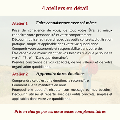 Workshop – 4 Schritte, um im Leben weiterzukommen