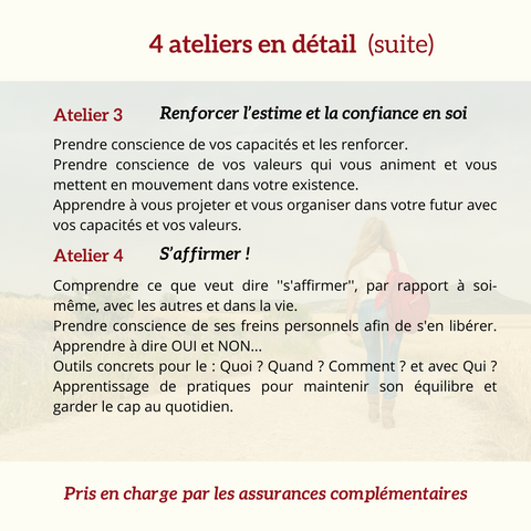 Workshop – 4 Schritte, um im Leben weiterzukommen