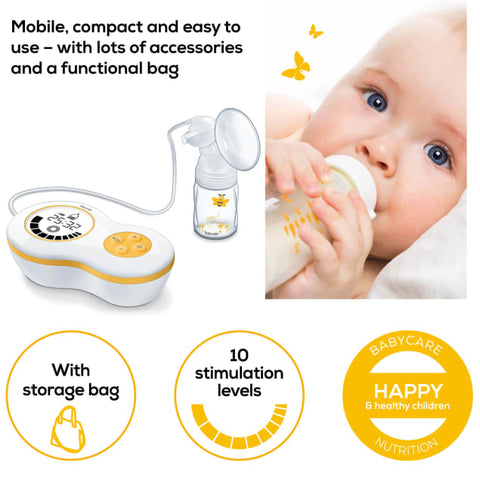 Elektrische Milchpumpe BY60 – Beurer