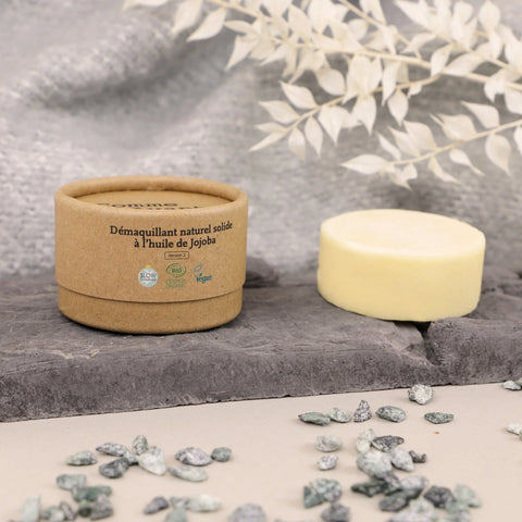 Struccante solido biologico con olio di jojoba