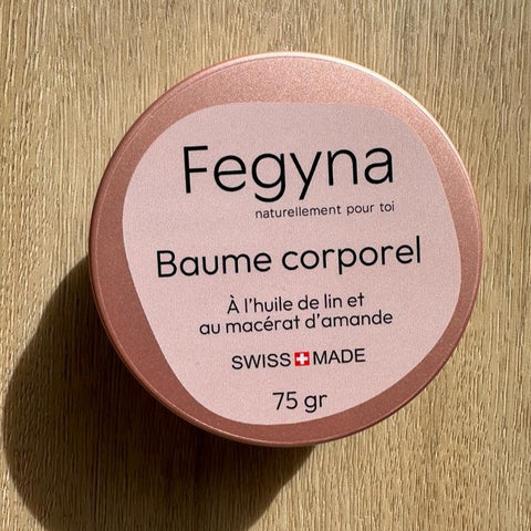 Fester Körperbalsam – mit Leinsamenöl & Mandel – Fegyna