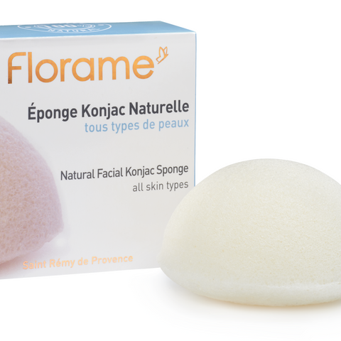 Éponge Konjac 100% Naturelle