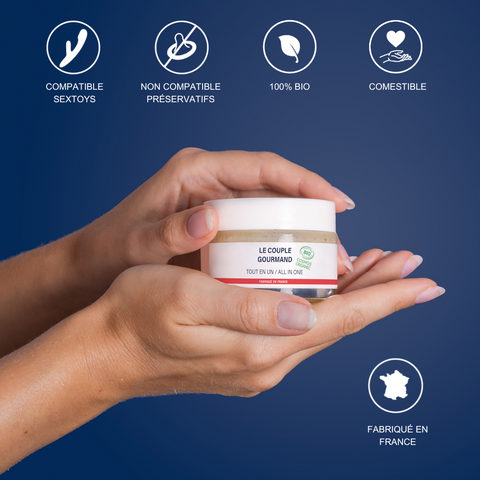 Crème Couple Gourmand cosmetible bio