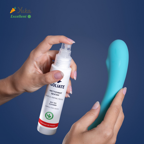 Disinfettante e detergente per sex toys