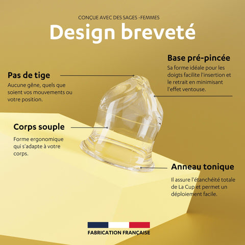 Cup menstruelle Flux Abondant