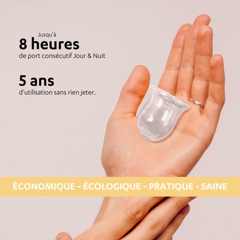 Cup menstruelle Flux Abondant