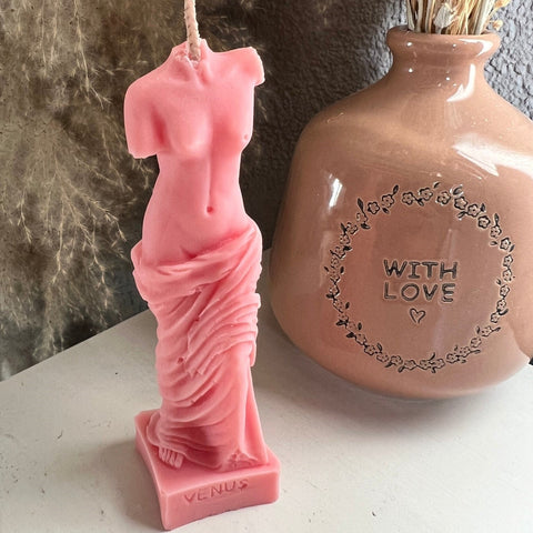 Venus-Kerze – Handgemachte Körperkerze aus der Schweiz