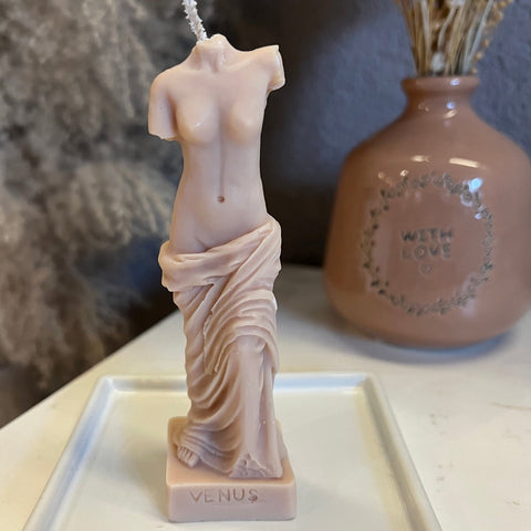 Venus-Kerze – Handgemachte Körperkerze aus der Schweiz
