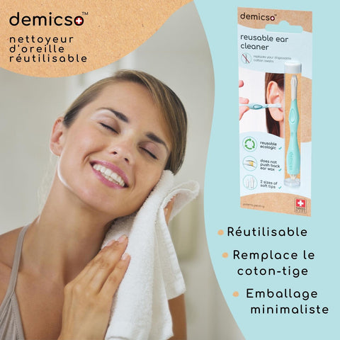 Nettoyeur d'oreille réutilisable