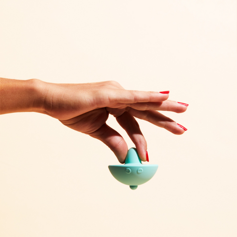 Giocattolo del piacere femminile Toupie Verde