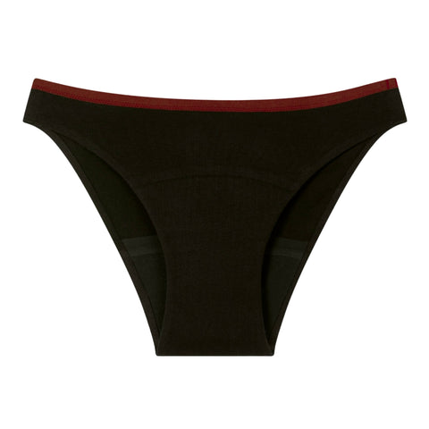 Culotte mestruale in cotone Lyra Ado flusso abbondante nera
