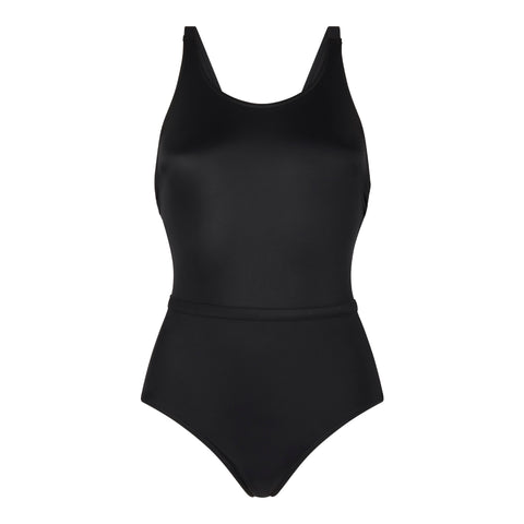 Costume da bagno mestruale METIS ragazze – flusso medio – Nero