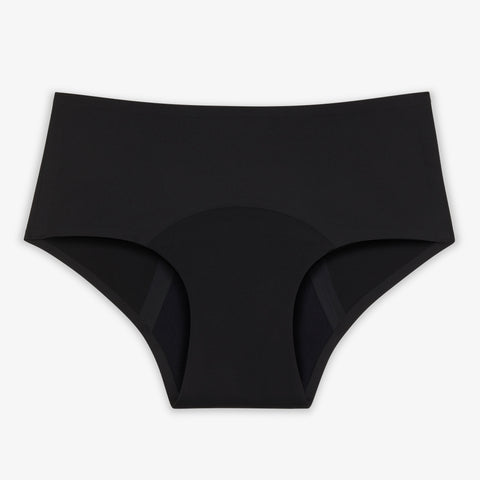 Shorty mestruale LUCINA per flusso molto abbondante – ragazze – Nero