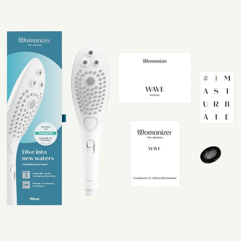 Jouet de plaisir féminin Wave Blanc