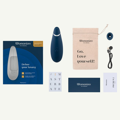 Giocattolo del piacere femminile Premium 2 Blu