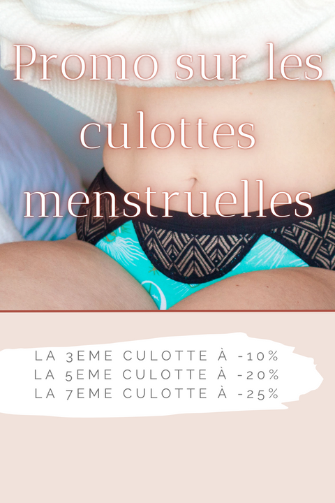 Promo Culottes menstruelles