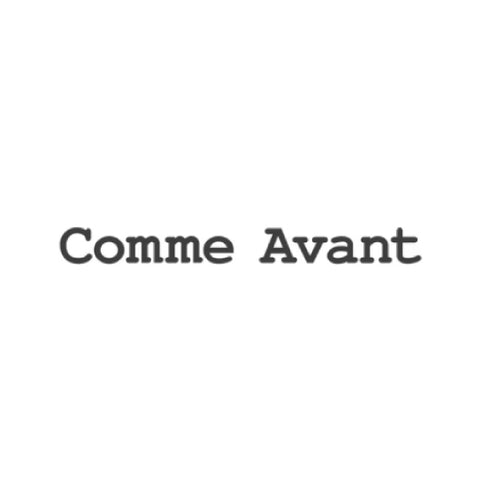 Comme Avant