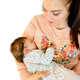Collana bianca per allattamento e trasporto