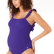 Maillot de bain de grossesse Maldives Violet