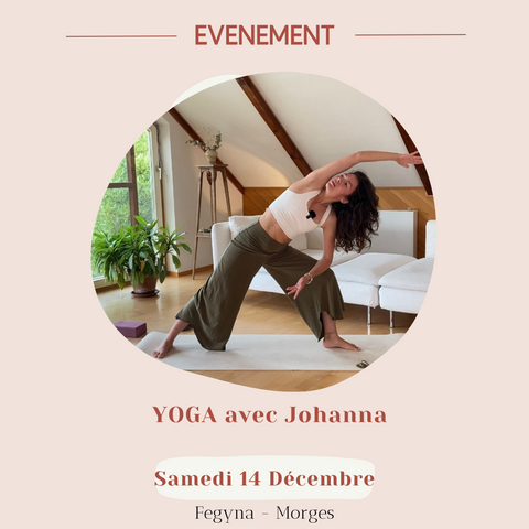 Atelier Coaching découverte Yoga par Johanna