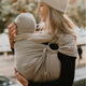 Ring Sling Tragetuch – Ergonomisch & aus Baumwolle – Farbe Café