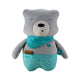 Ourson Lucas "Bruits Blanc" Premium Plus Gris