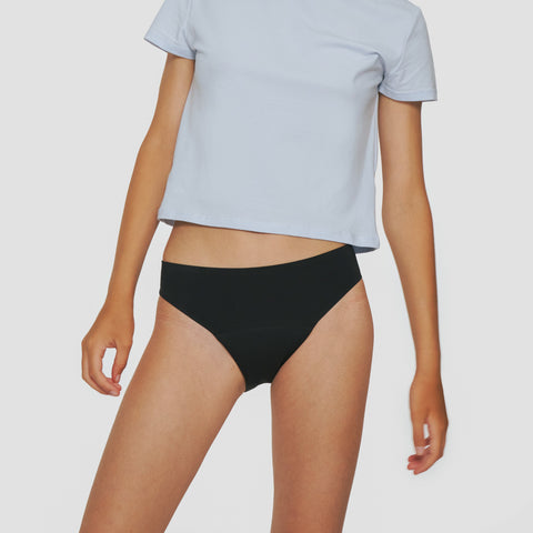 Phebe Ado Culotte mestruale flusso pesante nere