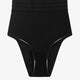 Costume da bagno mestruale Néréides per flusso medio Nero