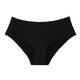 Menstruations-Shorty Amphitrite – Mittlere Blutig – Schwarz