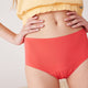 Menstruations-Shorty Hestia Teen – Mittlere Blutig – Rot / Korall Pop