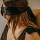 Coffret bandeau en satin noir
